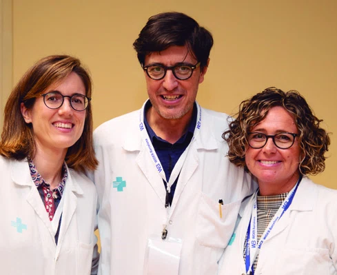 Amaya Gantxegui, Joan Dot y Sandra Castro