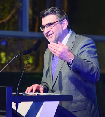 Ángel Font en su discurso de clausura