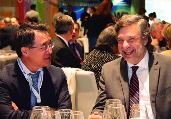 Dong Ki Lee y Mariano Giménez