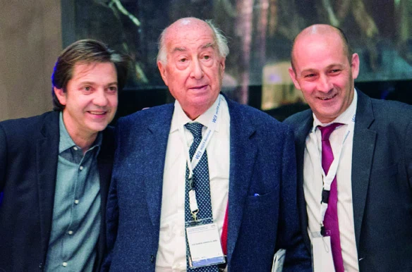 Ferrán Solana, José Ramón Armengol-Miró y Guillermo Domínguez