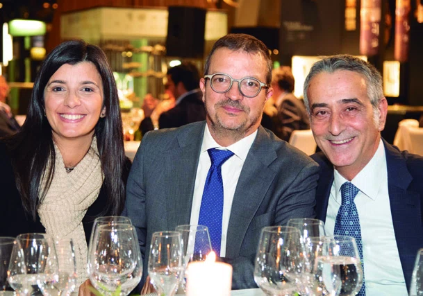 Isabel Gregorio, Ramón Martori y Lluís Bracons