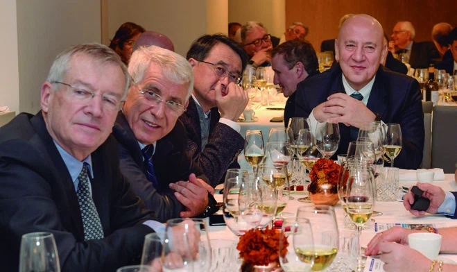 Jean Escourrou, Mohamed El-Khattabi, Dong Ki Lee y Senol Carilli