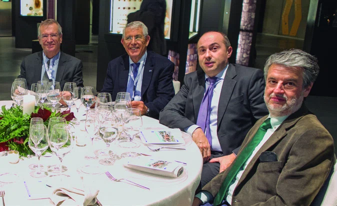 Jean Escourrou, Mohamed El-Khattabi y Emilio de la Morena