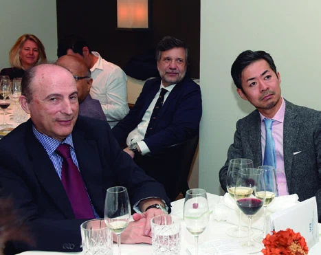 Jesús García Cano, Mariano Giménez y Shunsuke Yamamoto