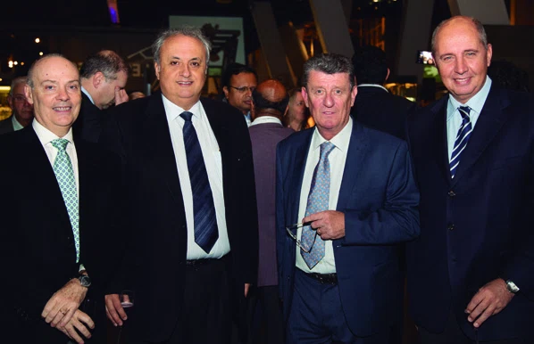 Joaquim Balcells, Antonio González, José Manuel Fort y Jorge Olsina