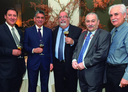 Luis C. Sabbag, Campo E. Lindado, Roberto Fogel, Eduardo Segal Y Jesús Ortiz