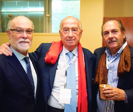 Manuel de la Iglesia, José Ramón Armengol-Miró y Felipe Martínez-Alcalá