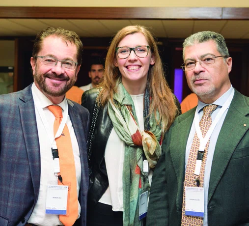Maurizio Zilli, Elena Zucchi y Giuseppe Galloro