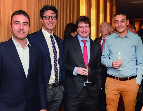 Miquel Masachs, Joan Dot, Jordi Armengol y Monder Abu Suboh