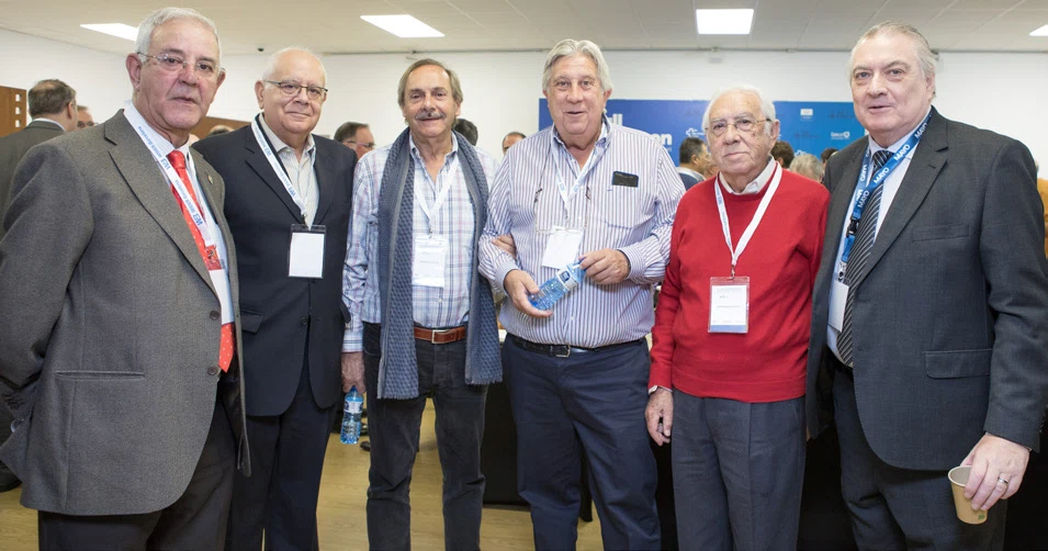 Francisco Pellicer, Pedro Menchén, Manuel de la Iglesia, Enrique Castillo, Germán Alonso y Carlos Giménez
