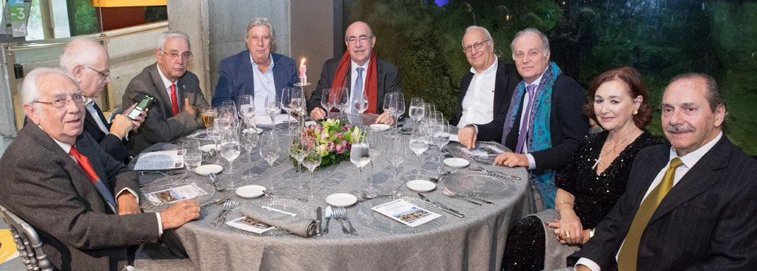 Germán Alonso, Pedro Menchén, Francisco Pellicer, Enrique Castillo, Jaume Boix, José C. Salord, Marco Frascio, Manuel de la Iglesia y su mujer