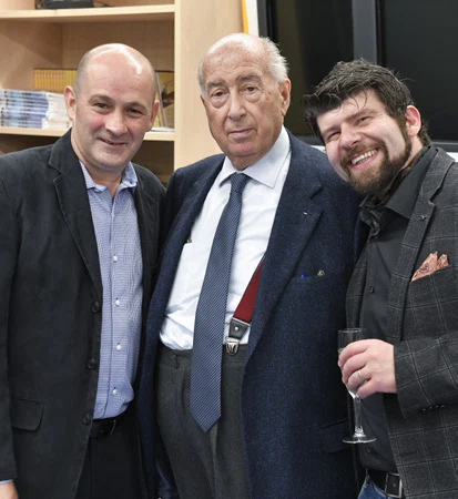 Guillermo Domínguez, J.R. Armengol-Miró y Michele Diana