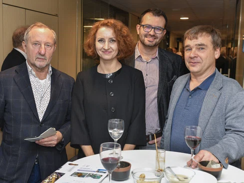 Julius Spicak, Jana Krajciova, Rastilav Hustak y Jan Martinek