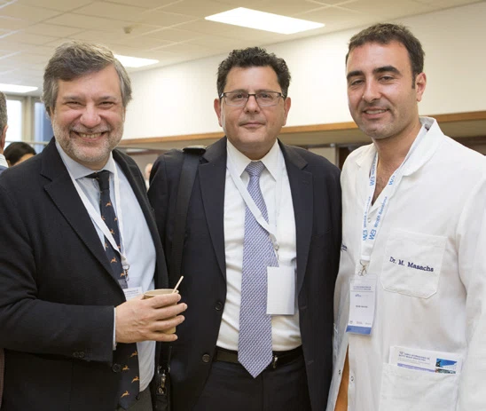 Mariano Giménez, Stavros Stavropoulos y Miquel Masachs