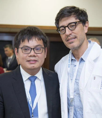 Quanlin Li y Joan Dot