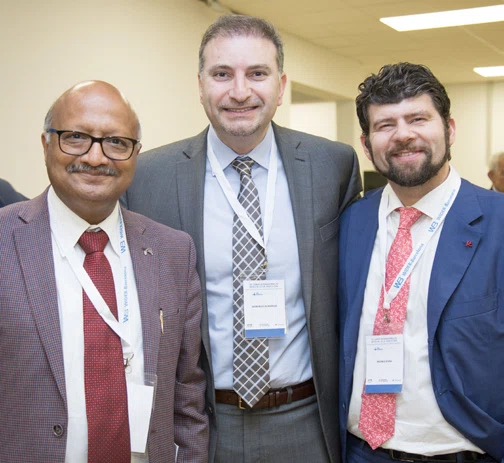 Rajesh Gupta, Mohamad Al Haddad y Michele Diana