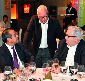 Fernando Rojas, José Carlos Salord y Louis De Giau.
