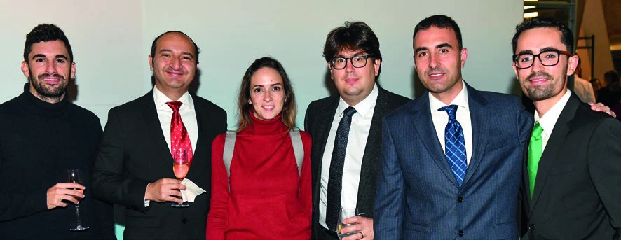 J. M. Rivera, Mario Pascasio, María Dolores Castillo, Marc Pigrau, Miquel Masachs y Xevi Serra.