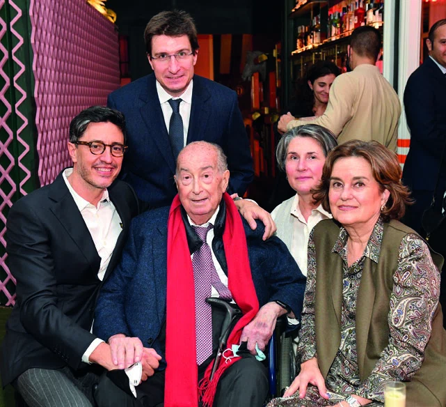Joan Dot, Jordi Armengol, Isabel Bocinov y José Ramón Armengol-Miró.