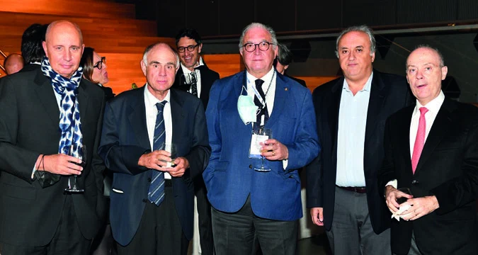 Jorge Olsina, Manel Armengol, Antonio J. Torres, Antonio González y Joaquim Balsells.