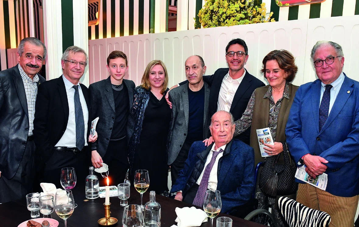 José Córdova, Jean Escourrou, Nina Malyutina, Sergey Kantsevoy, Joan Dot, Antonio J. Torres junto a José Ramón Armengol-Miró.