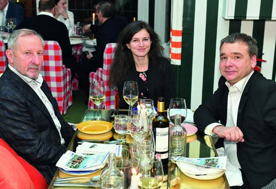 Julius Spicak, Kristina Hugoba y Jan Martinek.