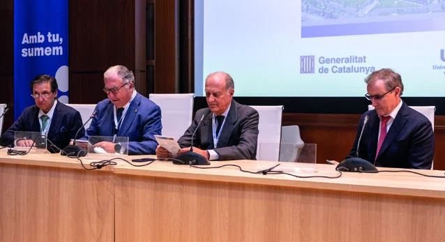 Los doctores Sabbagh, Torres, Frascio y Kashin moderando una de las sesiones.
