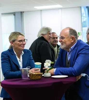 Maria Bertström y Per-Ola Park.