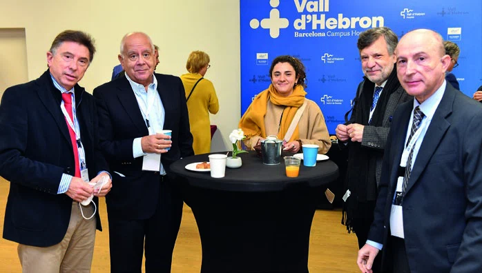 Pedro Alonso, Pedro Menchén, Julieta Montanelli, Mariano Giménez y Jesús García-Cano.