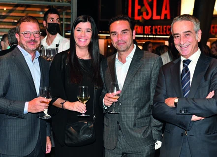 Ramón Martori, Isabel Gregorio, Jordi Balaguer y Lluis Bracons.